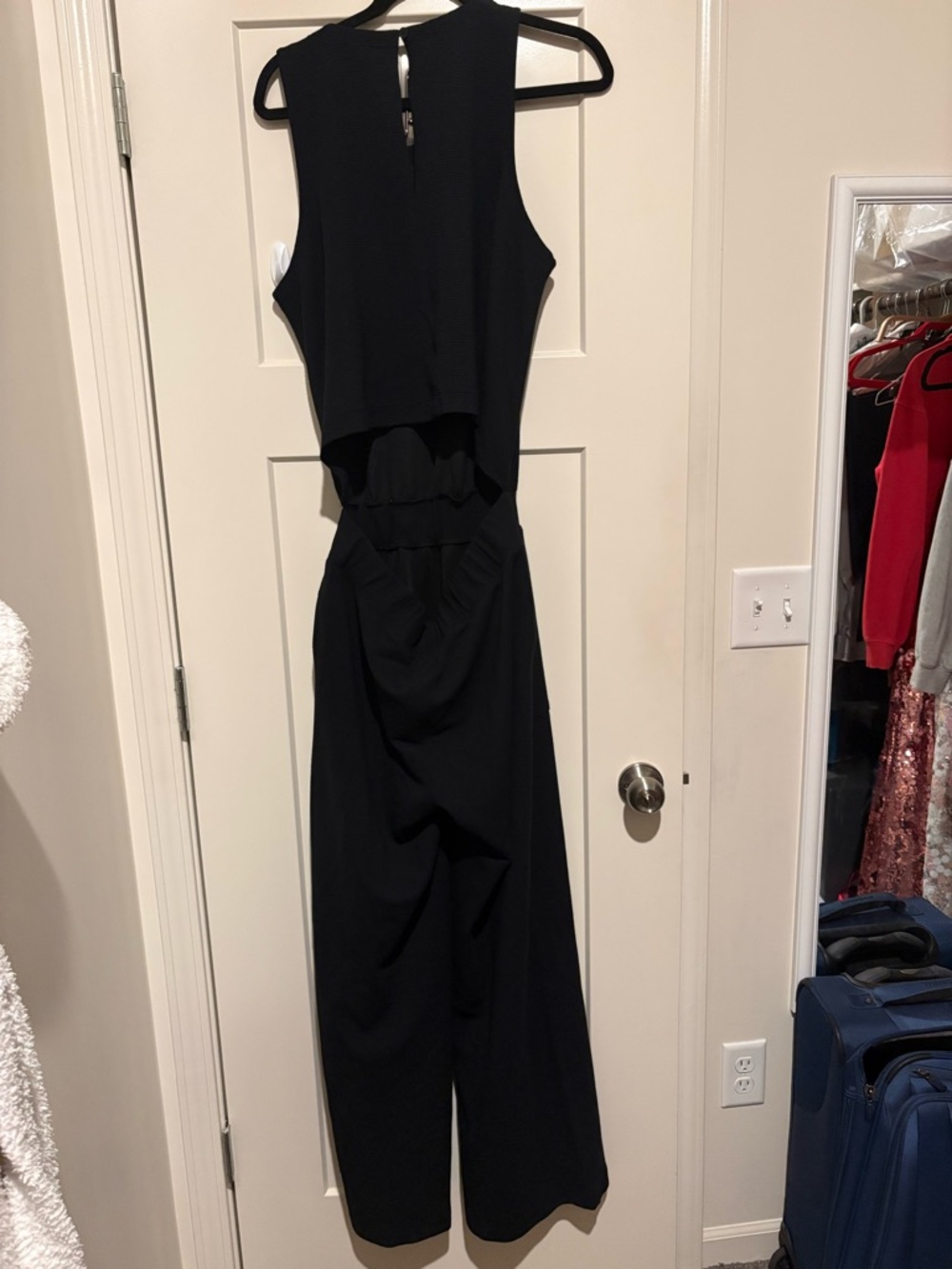 SPANX AirEssentials French Rib
Sleeveless Jumpsuit Large Black NWT - Picture 5 of 7